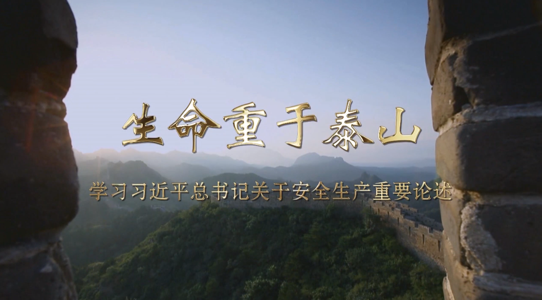 《生命重于泰山》专题片