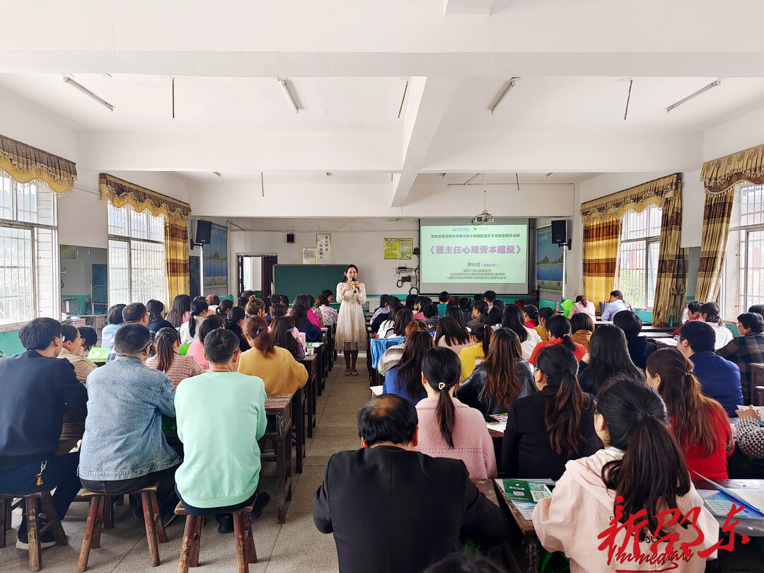 邵东市小学班主任心理健康教育培训班开班