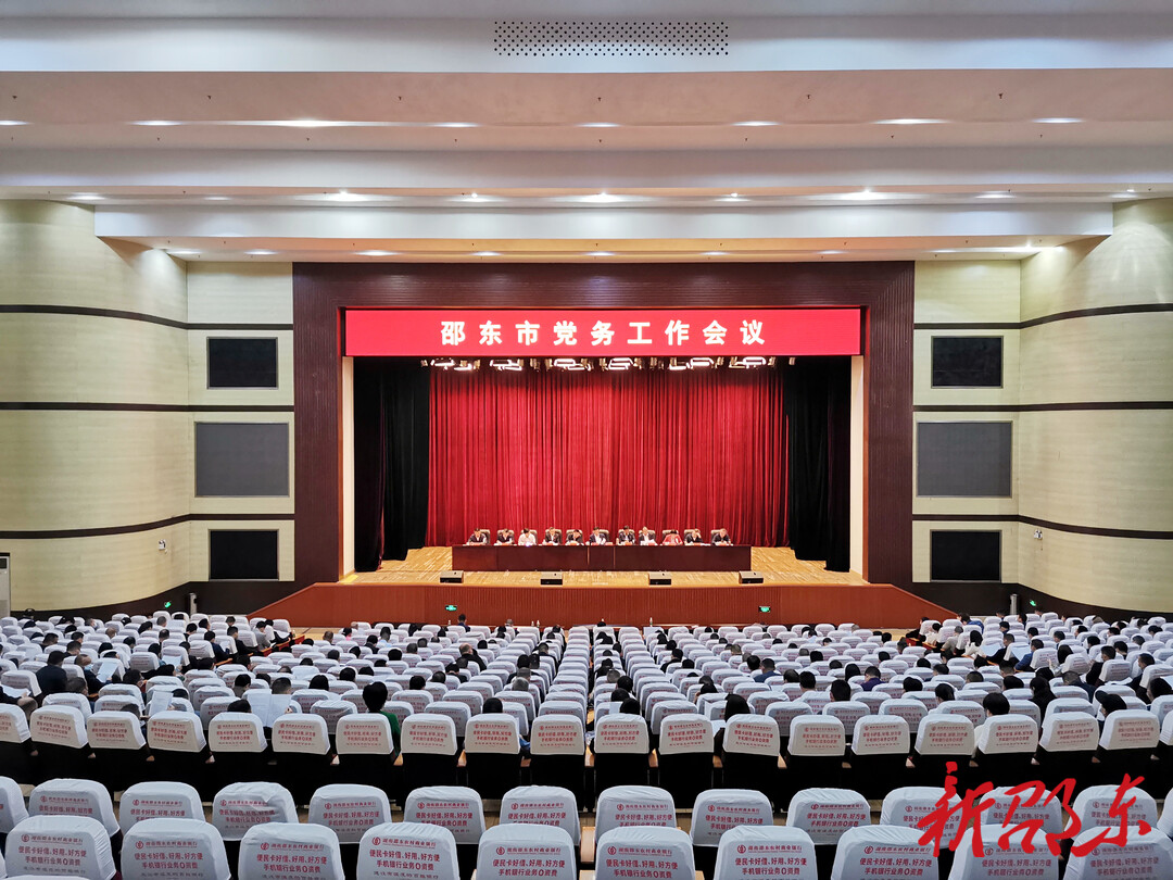 邵东市召开全市党务工作会议