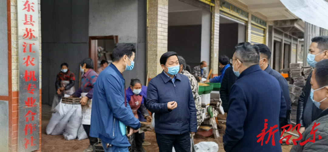 李国军督导春耕生产、疫情防控工作