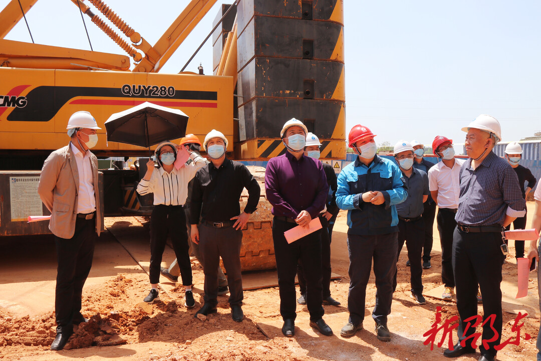 蒋志刚到邵东市调研水污染治理和环保发电项目建设