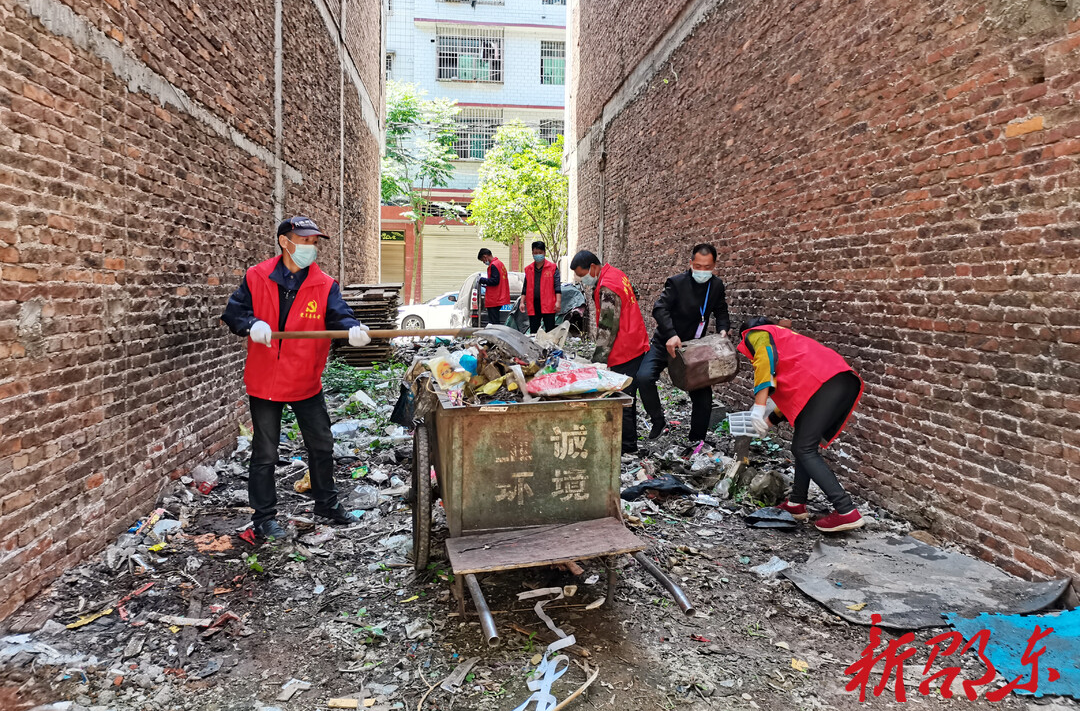 邵东市宋家塘街道：攻坚克难 全力推进创文工作