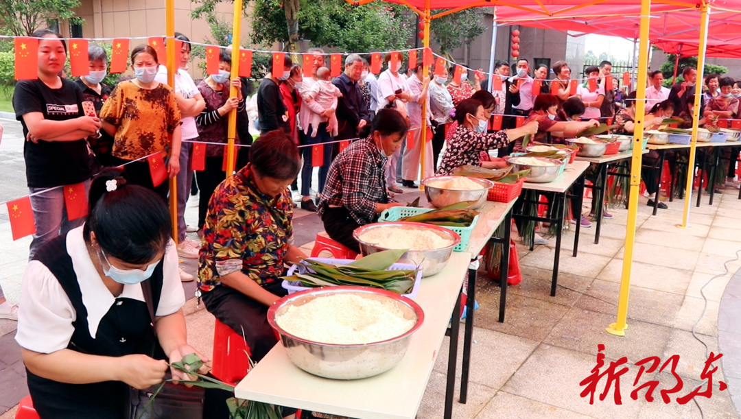 宋家塘街道湖塘社区：举办包粽子比赛喜迎端午佳节