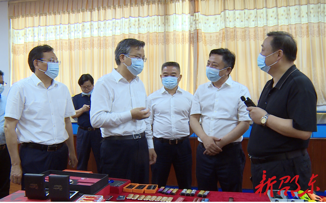 李殿勋来邵东调研以创业带动就业工作