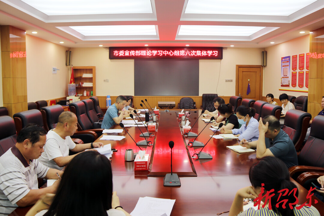邵东市委宣传部：开展“讲政治、树正气、勇担当”专题学习