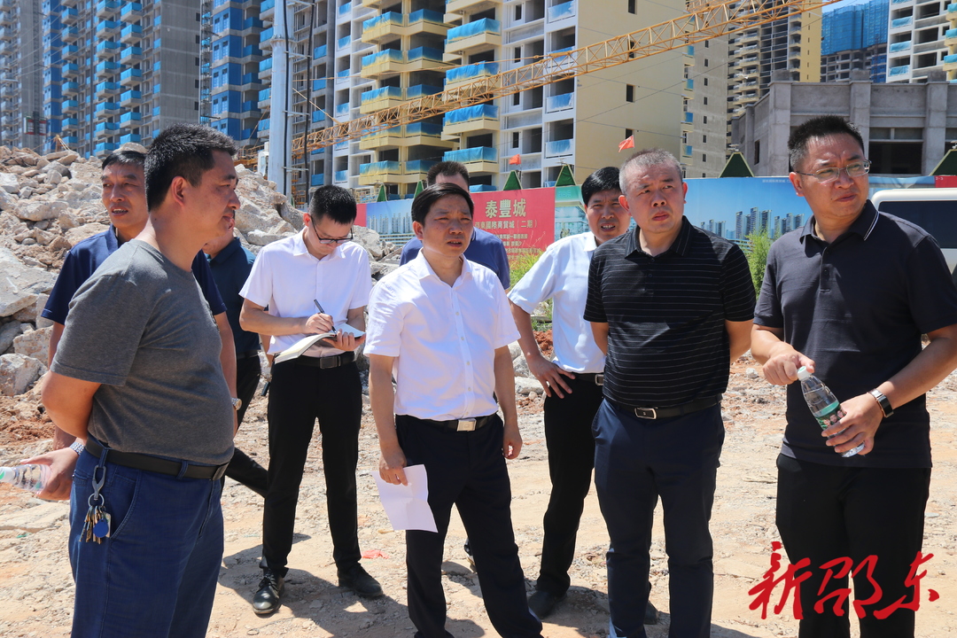 李国军调研重点项目建设