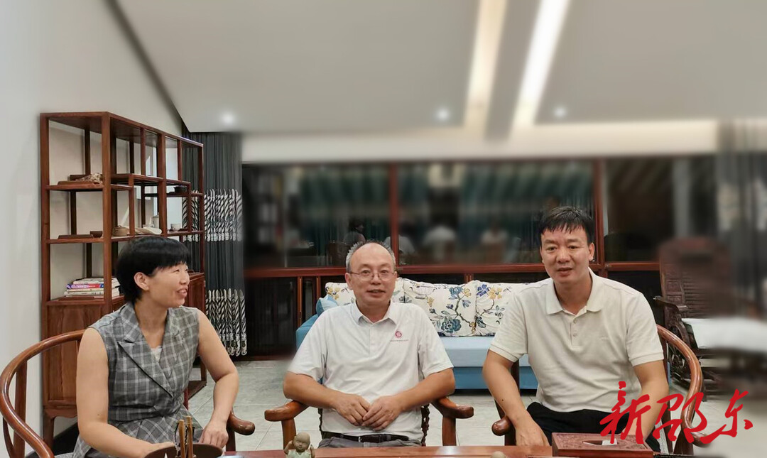 刘家豪会见北京邵东商会会长唐彬一行