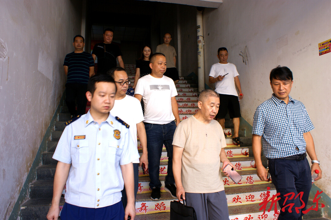 多部门联合检查校外培训机构消防安全