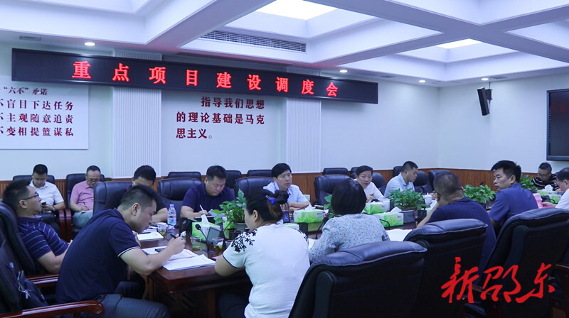 李国军带队调研重点项目建设情况