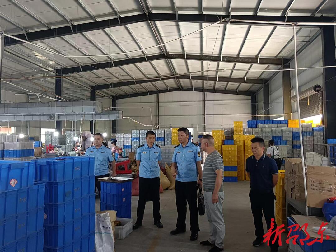 流光岭市监所联合流光岭镇政府开展安全生产整治行动