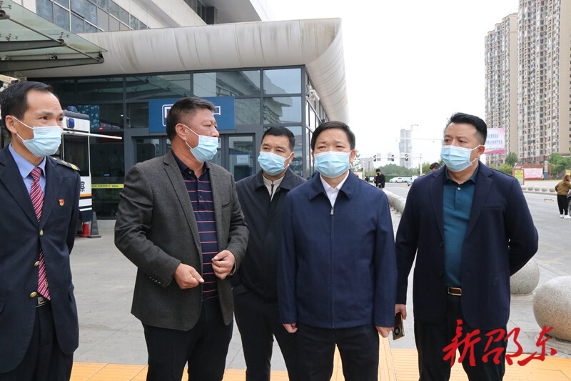 李国军督查指导疫情防控工作