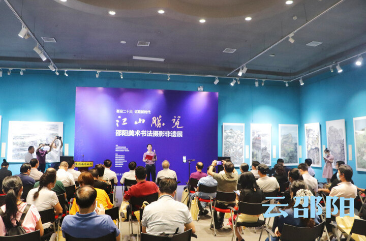 高擎艺术火炬 喜看邵阳巨变——“江山胜览”邵阳美术书法摄影非遗展侧记