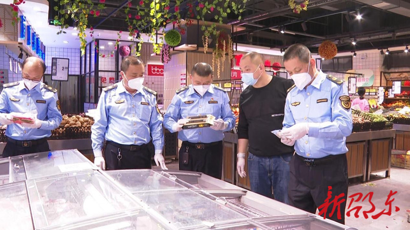 邵东市场货足价稳  市民采购有序