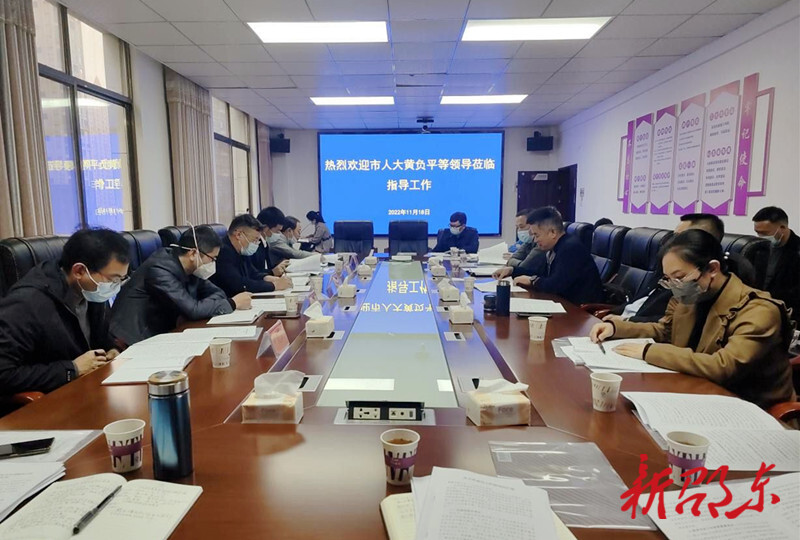 黄负平到邵东市住建局调研