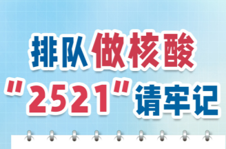 事关核酸检测，“2521”请牢记