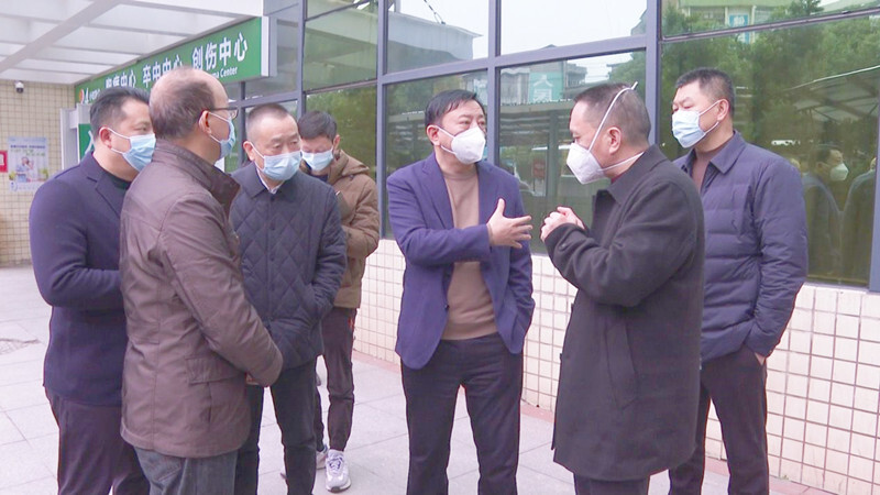 周玉凡专题调研疫情防控工作