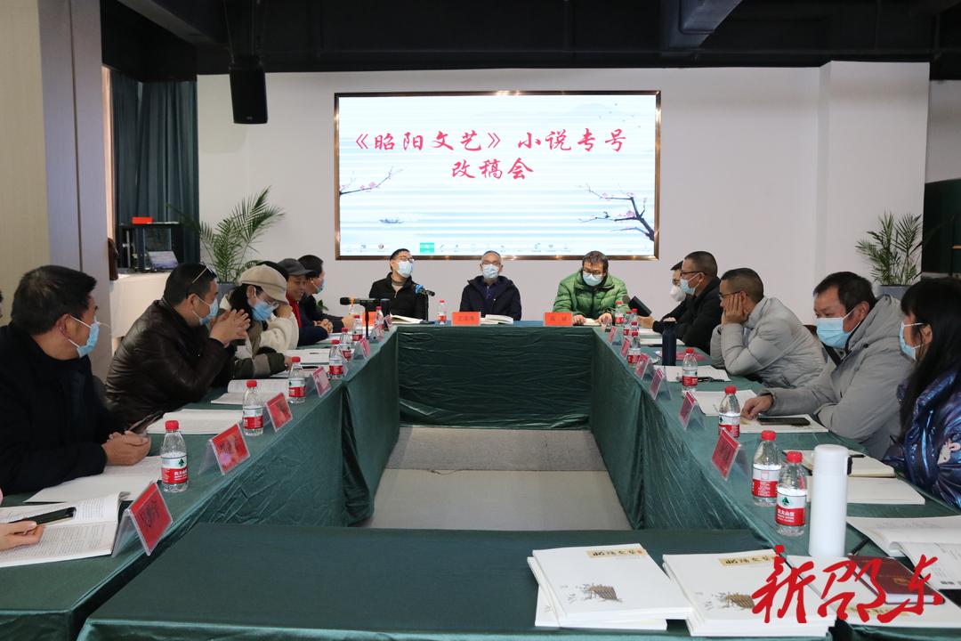 邵东市举行《昭阳文艺》小说专号改稿会