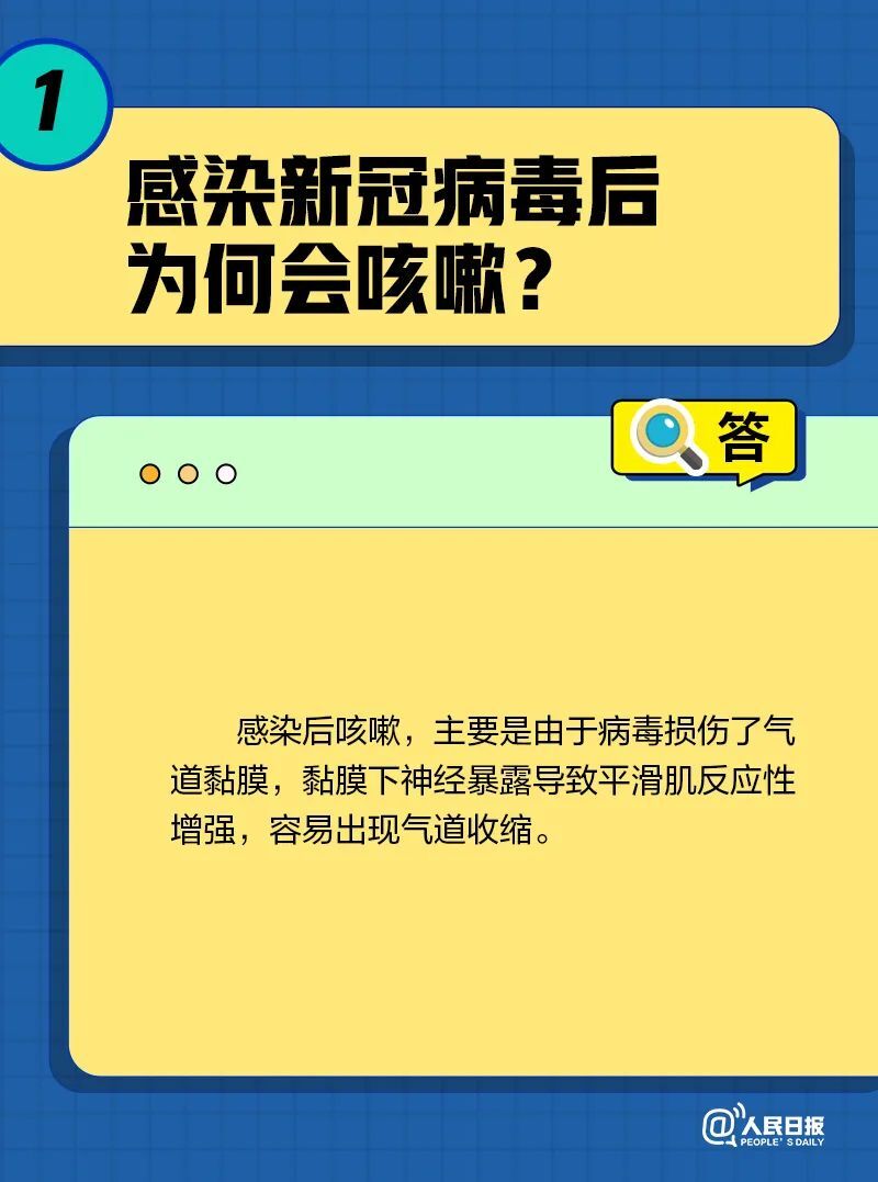 “阳了”一直咳会不会得肺炎？怎么缓解咳嗽？关于咳嗽的10个问题