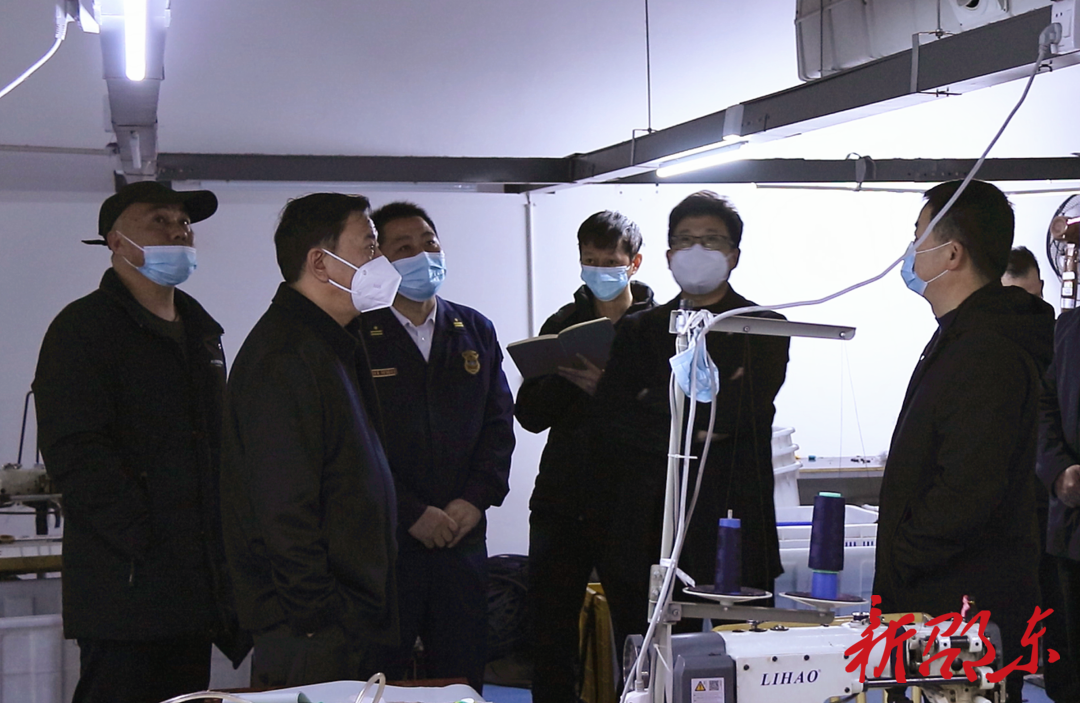 周玉凡带队调研安全生产、消防安全等工作