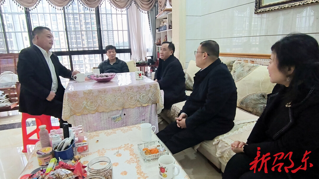 邵阳市侨联赴邵东慰问侨界人士