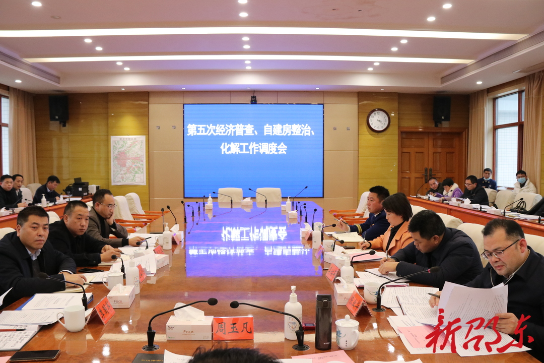 邵东市召开第五次经济普查、自建房整治、化解工作调度会