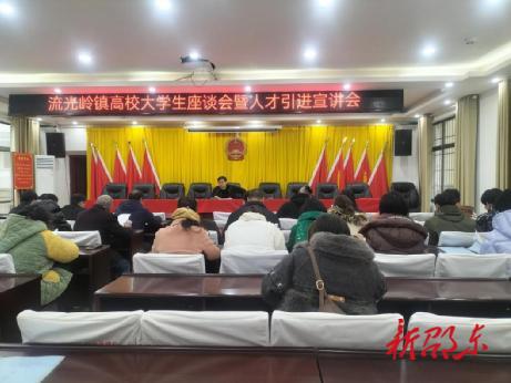 邵东市流光岭镇：举办高校大学生座谈会助力乡村振兴