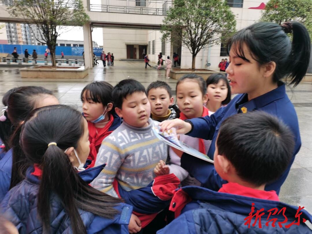 邵东市消防救援大队开展“消防知识进校园”活动