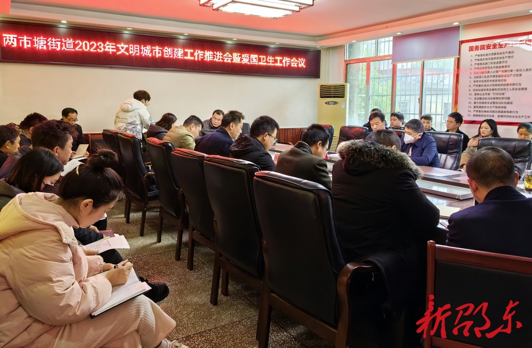 刘家豪到两市塘街道督导创文工作