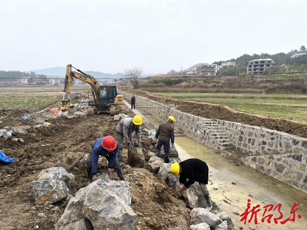 春耕备耕正当时：邵东市抢抓农时加快推进高标准农田建设
