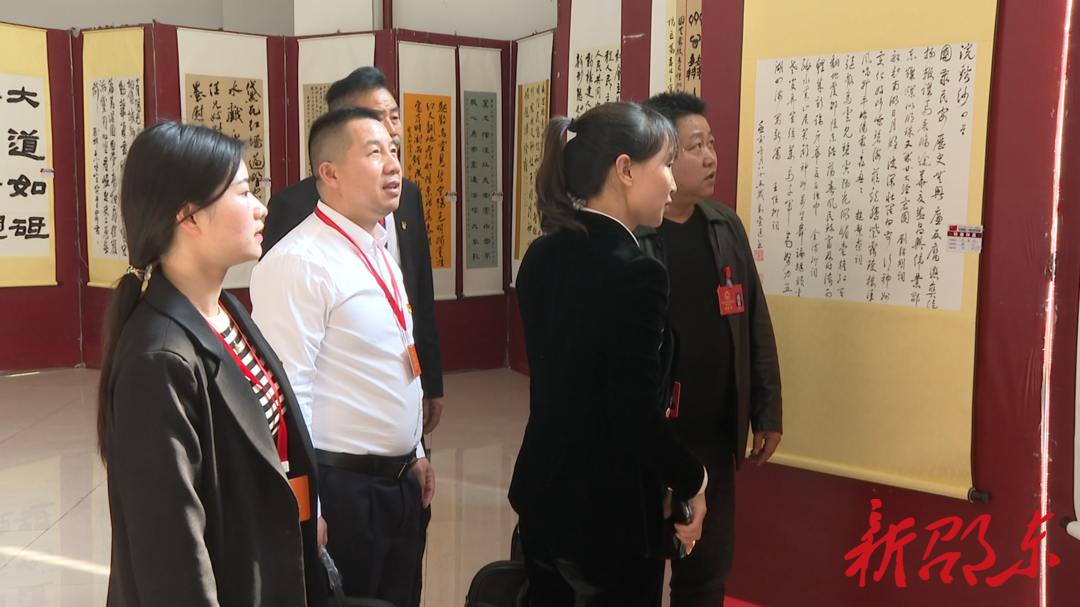 邵东市人大常委会举办“逐梦新时代，全心为人民”书法作品展