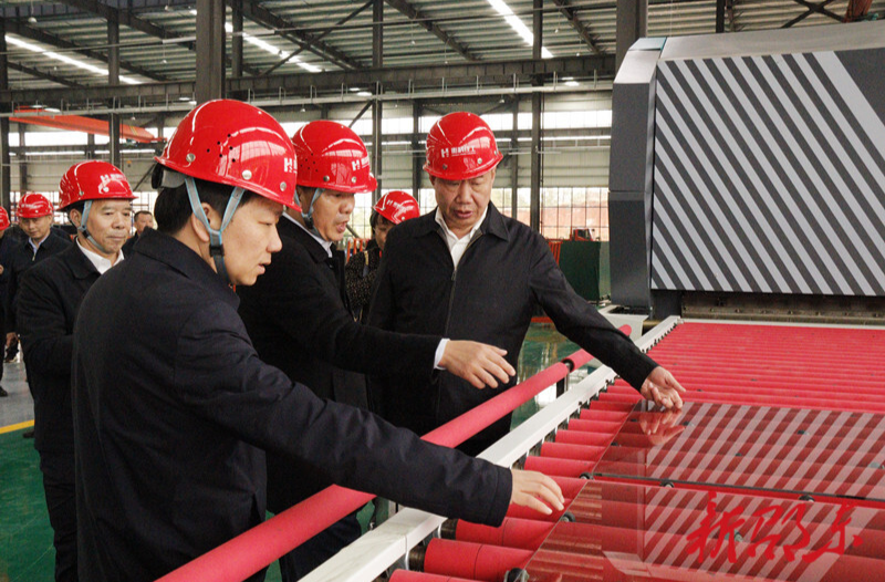 省贸促会到邵东市调研