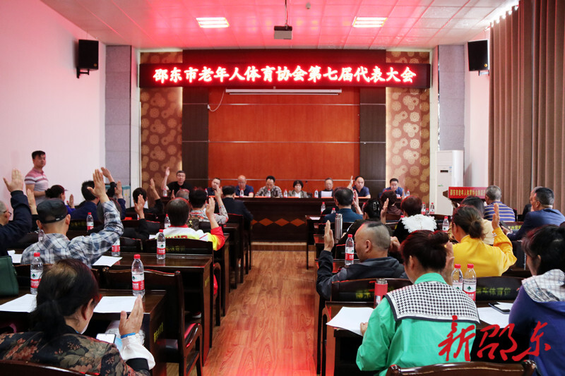 邵东市老年体育协会第七届代表大会召开