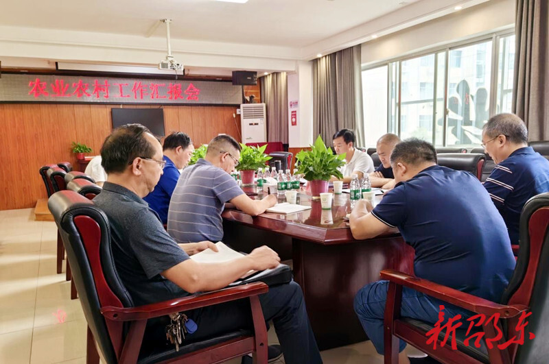 刘家豪到市农业农村局调研指导工作