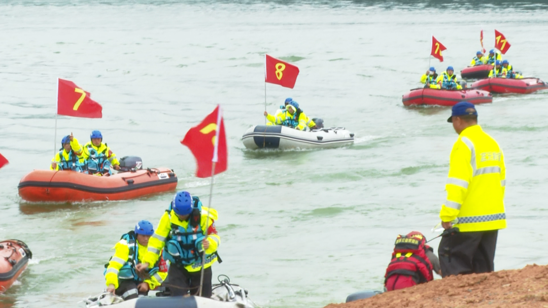【人人讲安全 个个会应急﻿】邵东市开展2023年防汛抢险综合应急演习