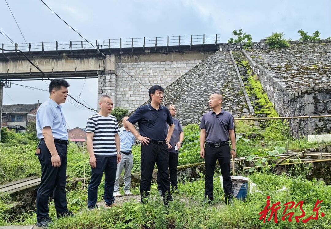 刘家豪到牛马司镇督导河长制工作