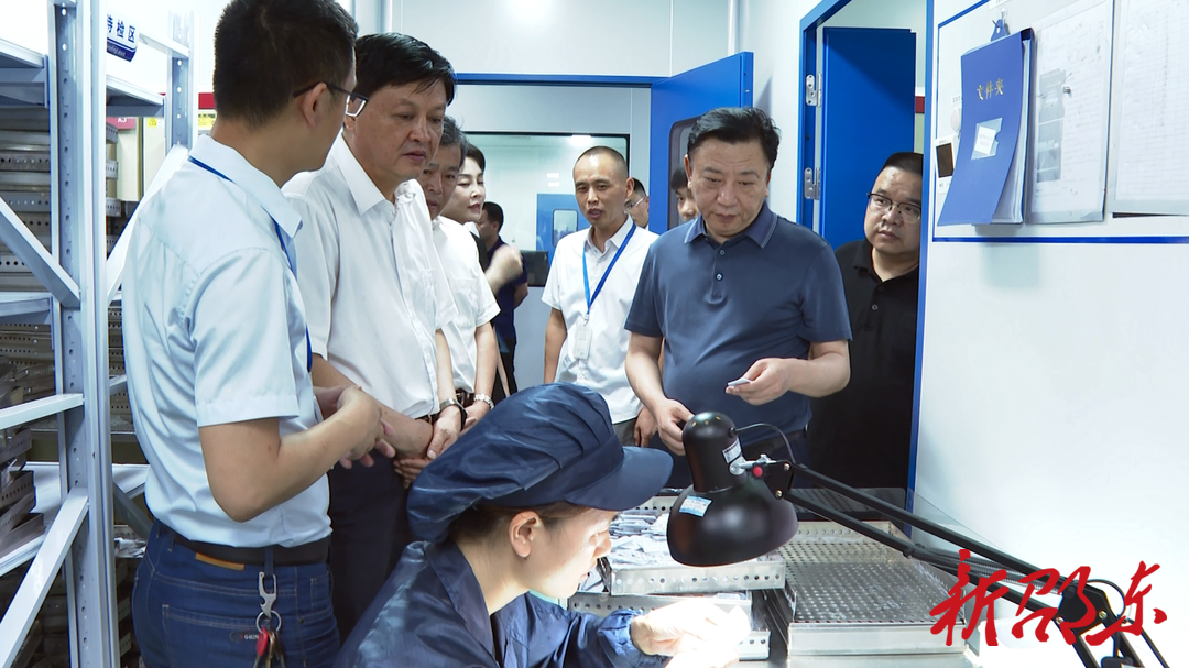 怀化市人大常委会调研组来邵东市考察调研