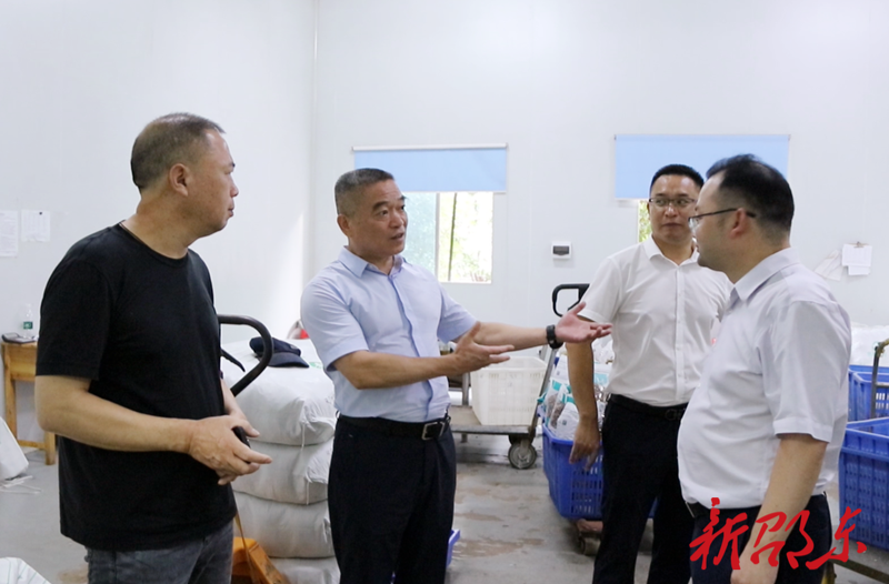 王永红来邵东市调研第五次全国经济普查综合试点工作