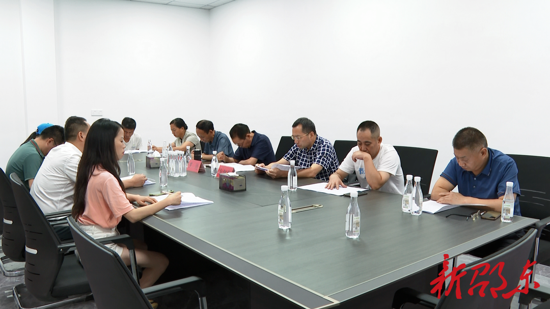 罗飏带队调研邵东市乡村振兴局上半年工作推进情况