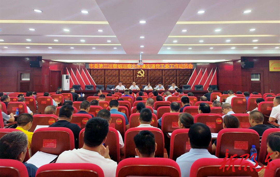 邵阳市委第三巡察组巡察邵东市大禾塘街道党工委工作动员会召开
