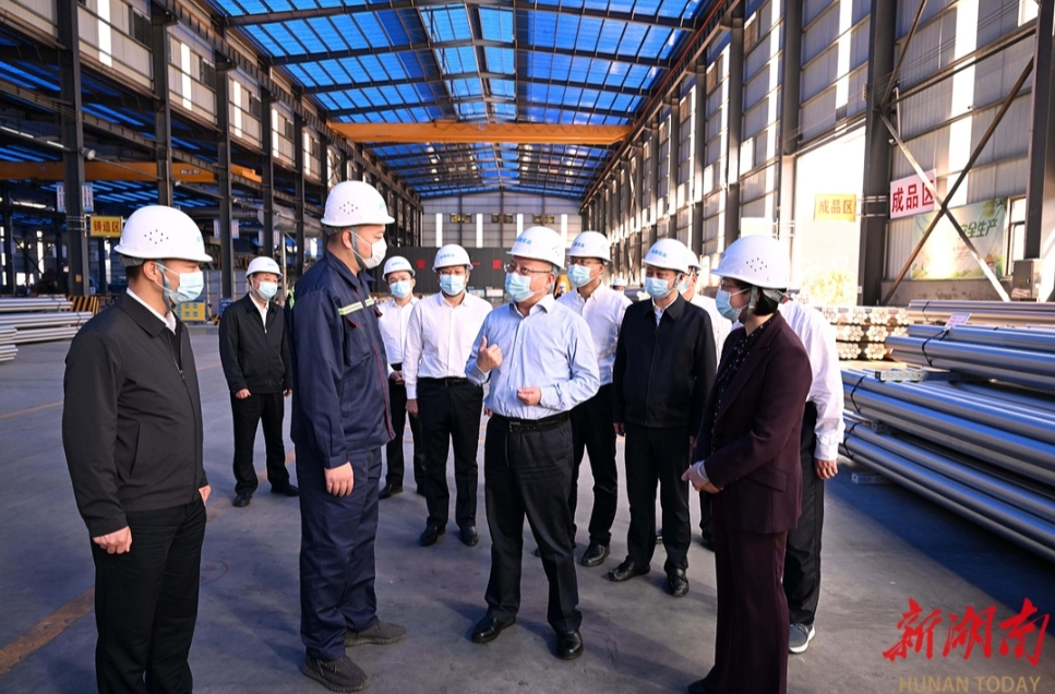 沈晓明在邵阳调研：坚持高质量发展根本导向，推动各项工作在全省争先进位