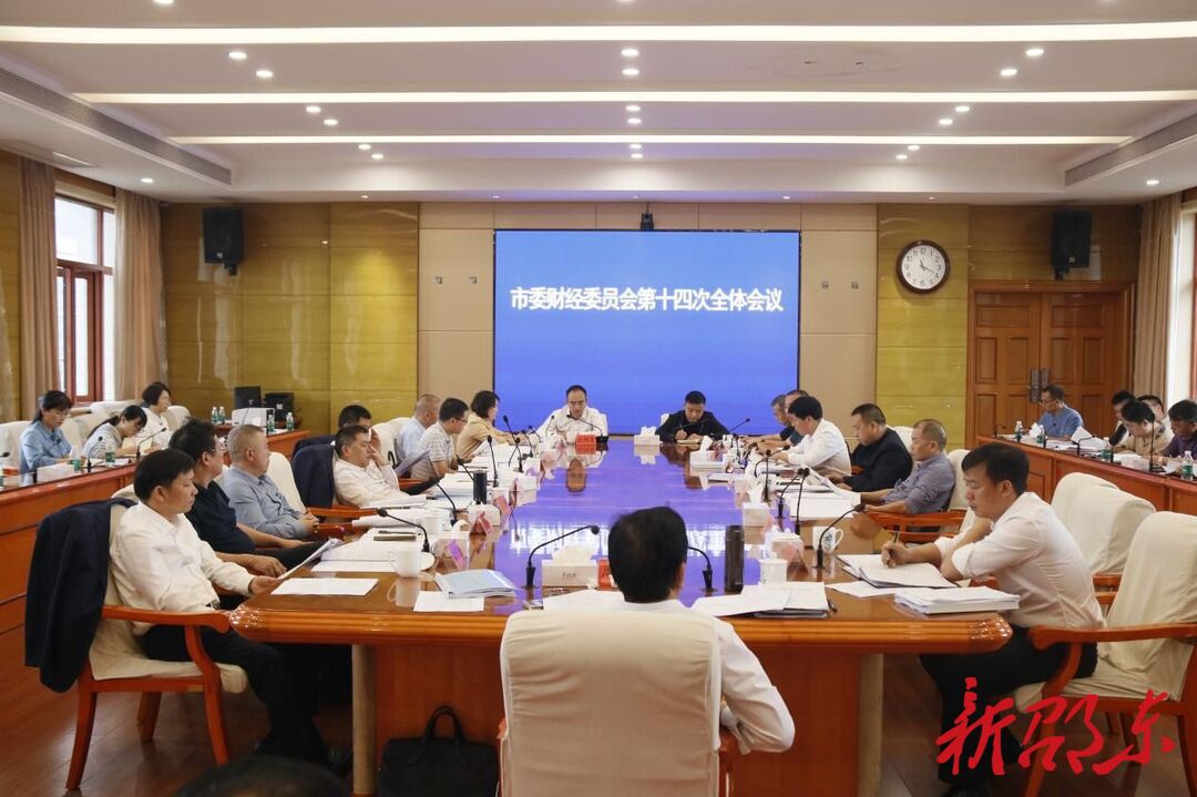 邵东市委财经委员会第十四次会议召开