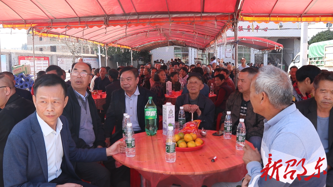 邵东市灵官殿镇花园村：情暖金秋 爱在重阳