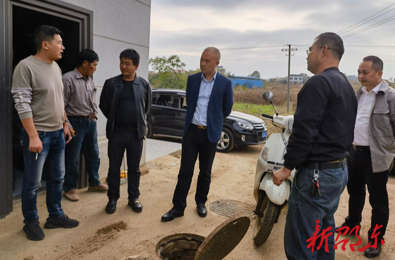 邵东市领导调研督导乡村振兴重点工作