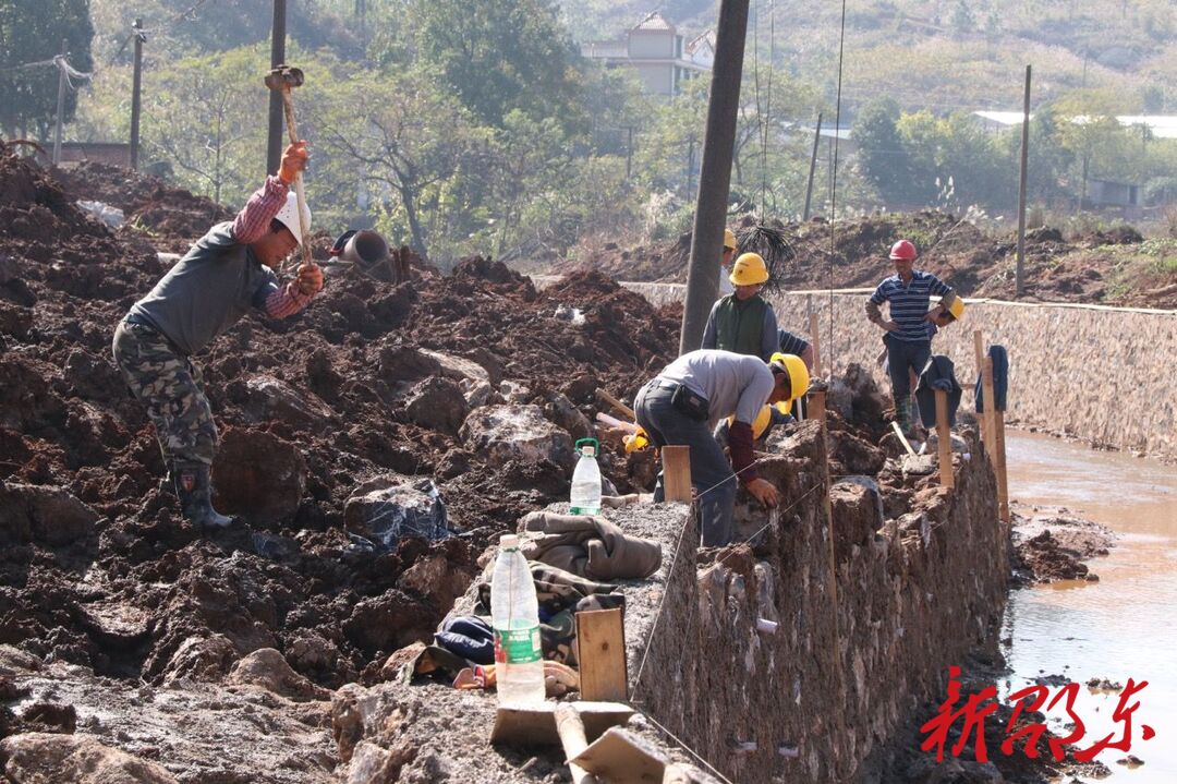 邵东：抢抓施工黄金期 冬修水利按下“加速键”