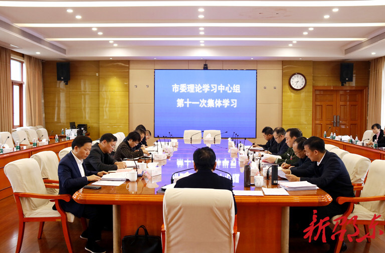 邵东市委理论学习中心组举行2023年第十一次集体学习