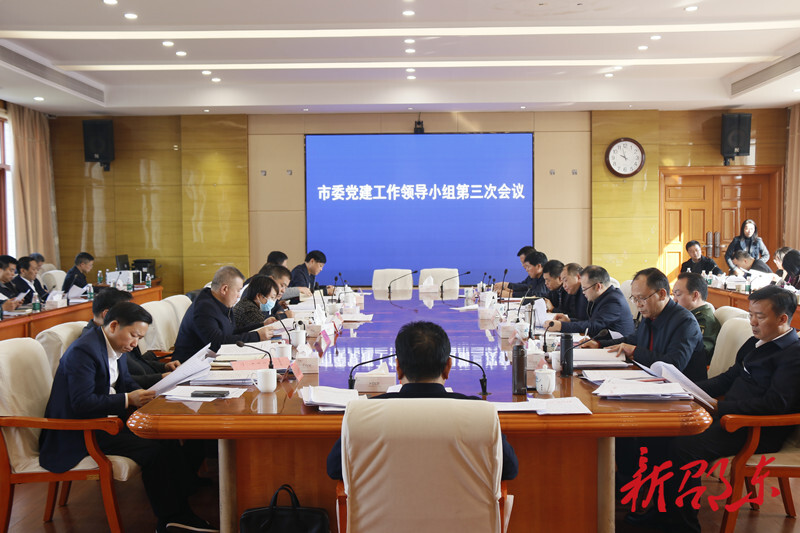 邵东市委党建工作领导小组第三次会议召开