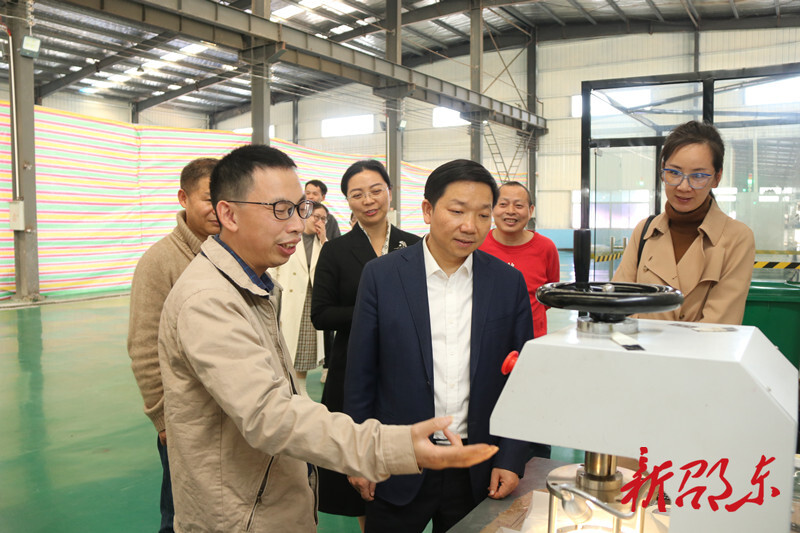 李国军调研“湘商回归”企业 全力服务乡贤企业发展