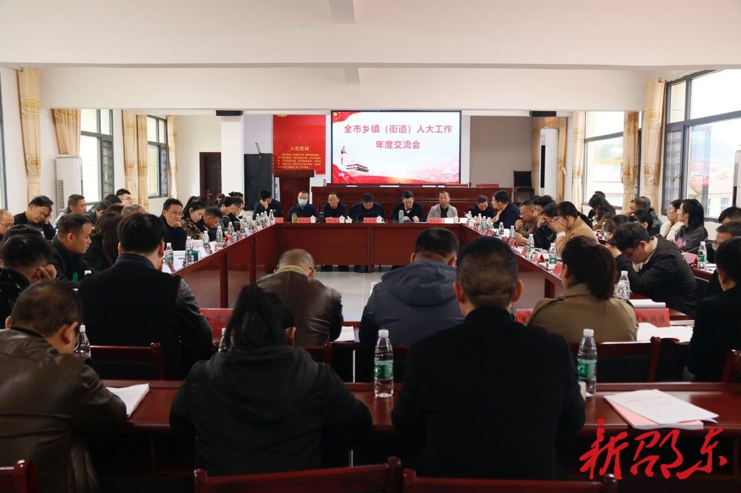 邵东市乡镇（街道）人大工作年度交流会在灵官殿镇召开