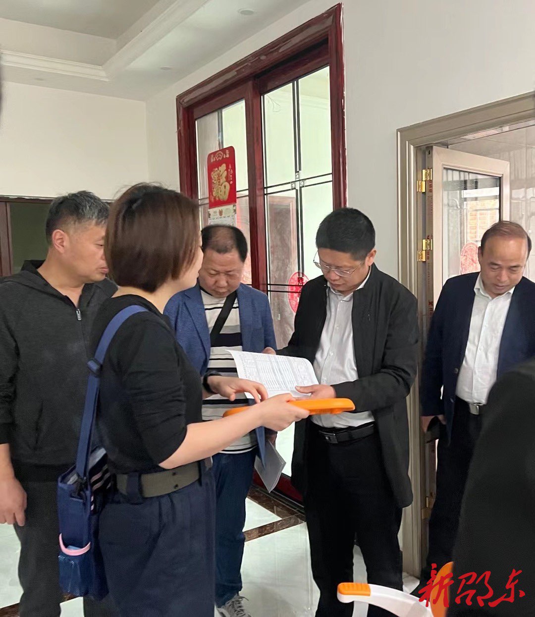 邵阳市民政局到邵东督导“居家和社区养老服务提升行动项目”进展情况