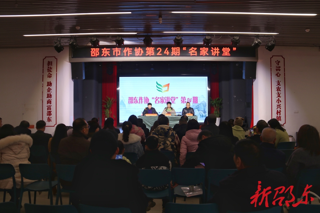 邵东作协“名家讲堂”第二十四期开讲